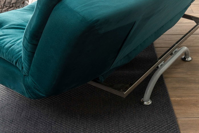 Atelier Del Sofa Sofá-Cama de 3 Plazas Verde Petróleo Atelier Del Sofa Sofá-Cama de 3 Plazas Verde Petróleo